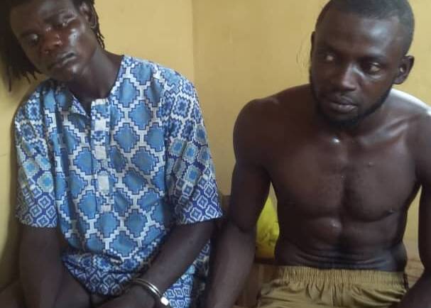 So-Safe Corps arrest three suspects, recovered arms and ammunitions.