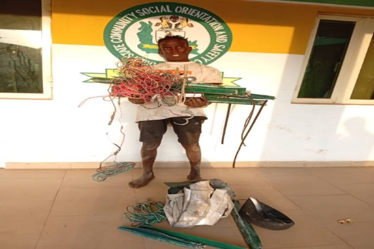So-Safe Corps Apprehends Suspect for Burglary and Theft, Recovers Stolen Items