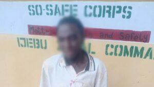 So-Safe Corps Arrests Suspect, Recover in Ijebu-Ode, Ogun State