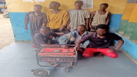 So-Safe Corps Arrests Seven Suspects, Recovers Stolen Items in Ogun State