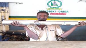 So-Safe Corps Nabs Suspected Thief, Recovers Stolen Item in Ogun