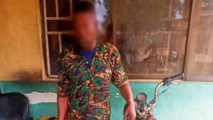 So-Safe Corps Arrests Welder for Suspected Motorcycle Theft in Ogun